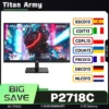 TITAN ARMY P2718C Flat, 16:9 Aspect Ratio, IPS, FHD 144Hz Refresh Rate, Gaming monitors, 27 Inches,350cd/m² (Typ),250cd/m² (Min)