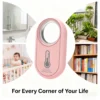 2026 New Tuya Zigbee3.0 Smart Temp Humidity Sensor High-Precision Thermometer with Hanging Hole for Smart Life Alexa Google Home